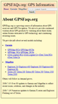 Mobile Screenshot of gpsfaqs.org